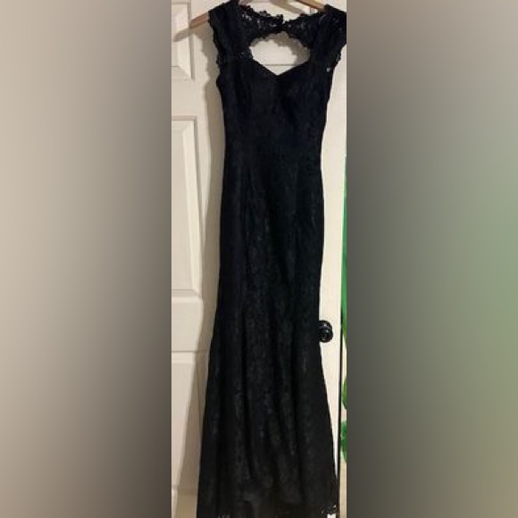 Brand New! Black Lace Formal/Prom Dress.